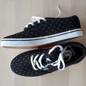 NWT Vans Sneaker - Black & White Dots